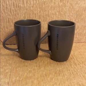 Starbucks Mugs, 2011 pair
